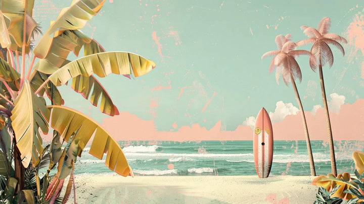 How Coastal Wallpaper Brings Vacation Vibes Home