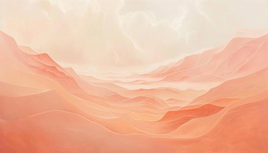 Peach Dreams Wallpaper Collection | Serenity Sands
