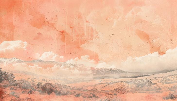 Peach Dreams Wallpaper Collection | Planetary Ballet