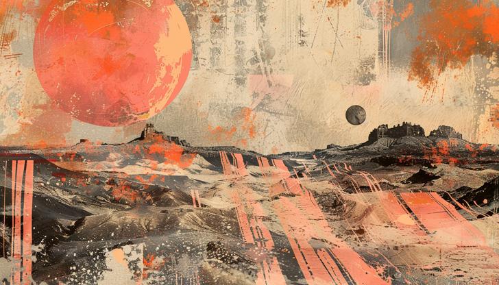Peach Dreams Wallpaper Collection | Planetary Ballet