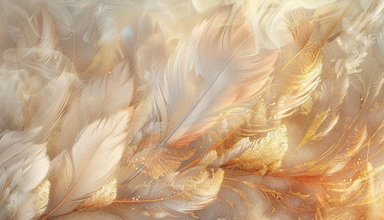 Peach Dreams Wallpaper Collection | Creamy Peach Featherlight