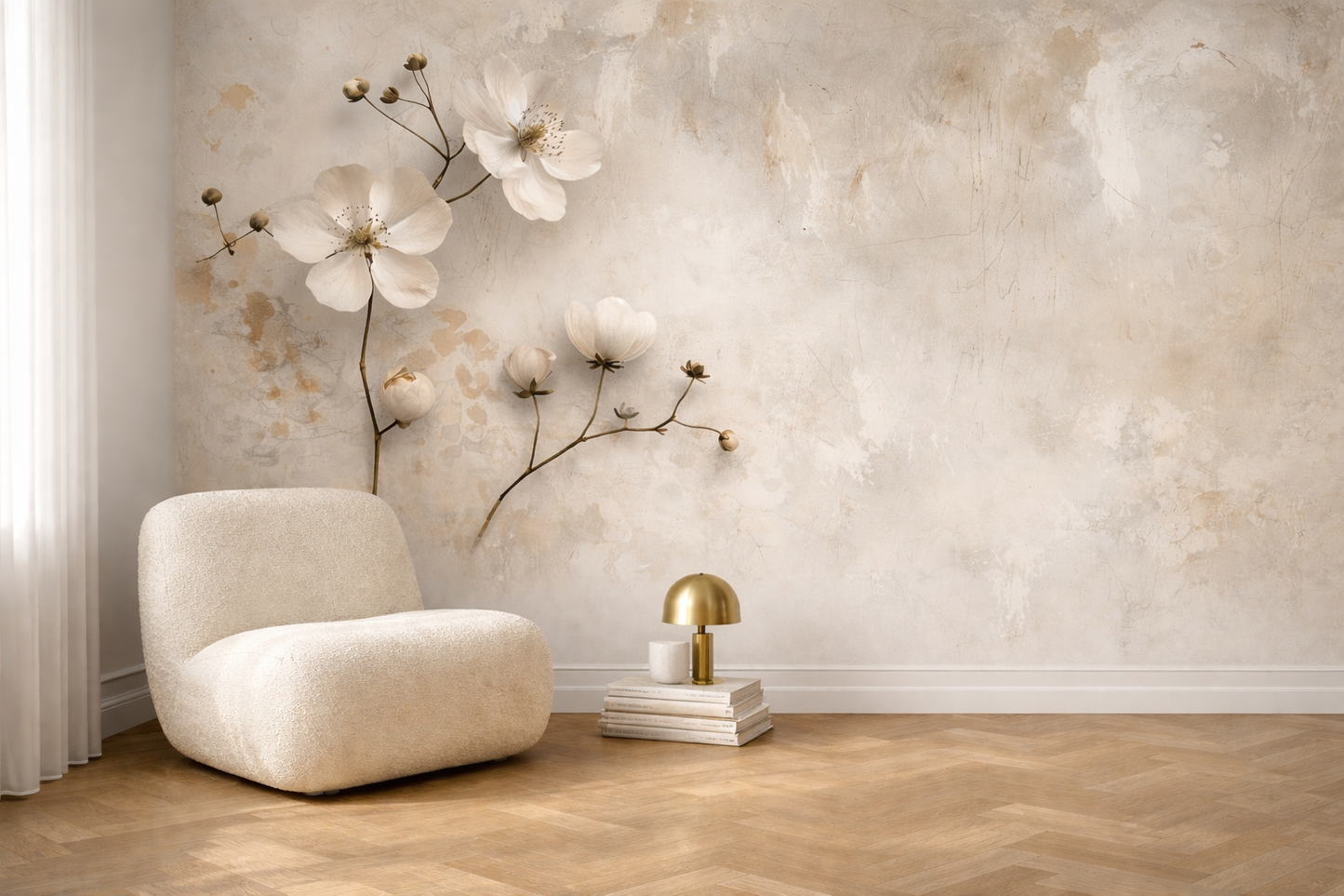 Whispering Bloom | Ivory Bloom Wash