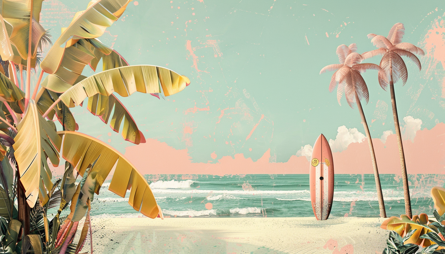Beach Vibe Collection | Tropical Surf
