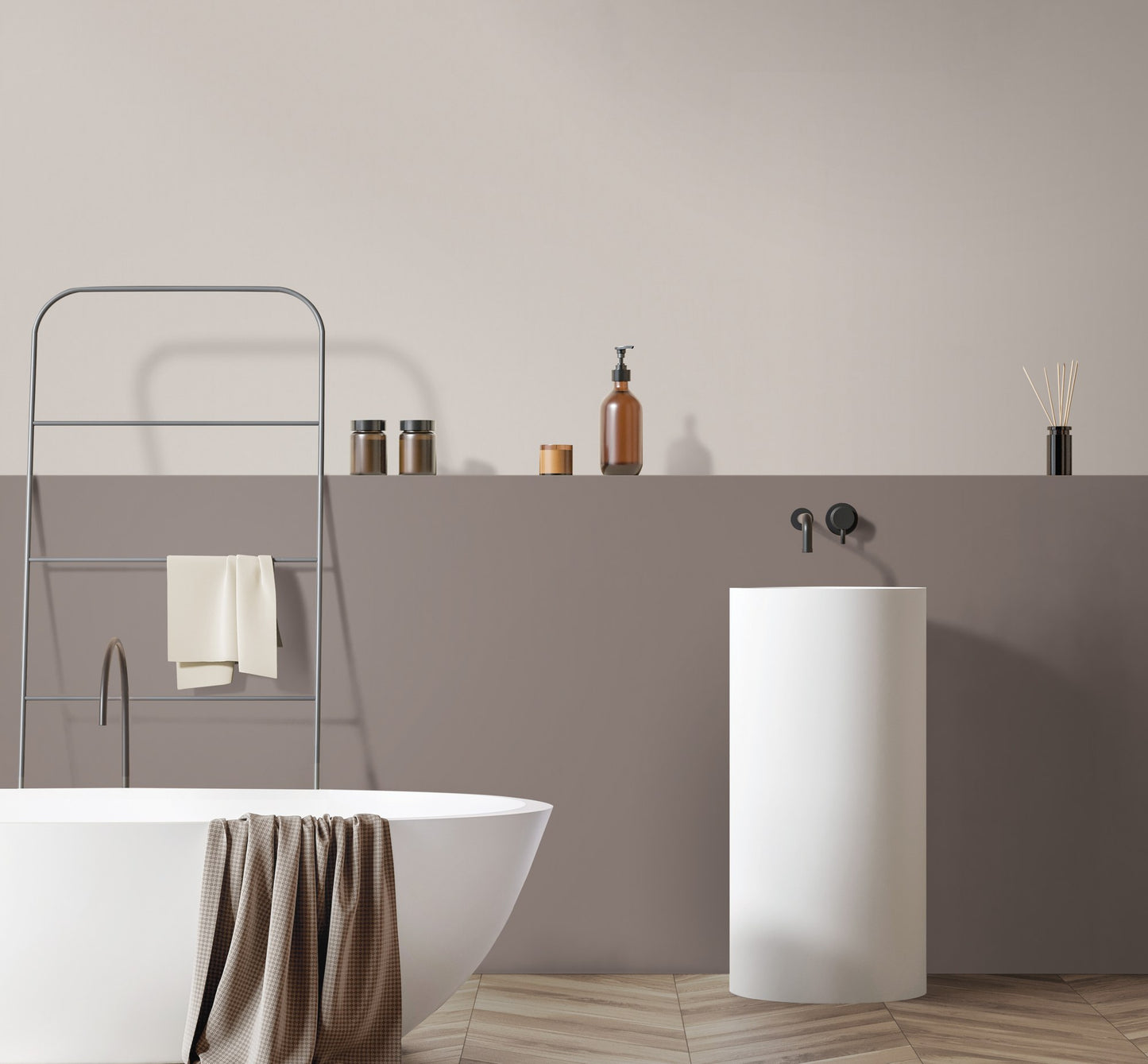 Soft Hue 24201-10 room wallpaper by La Belle Maison