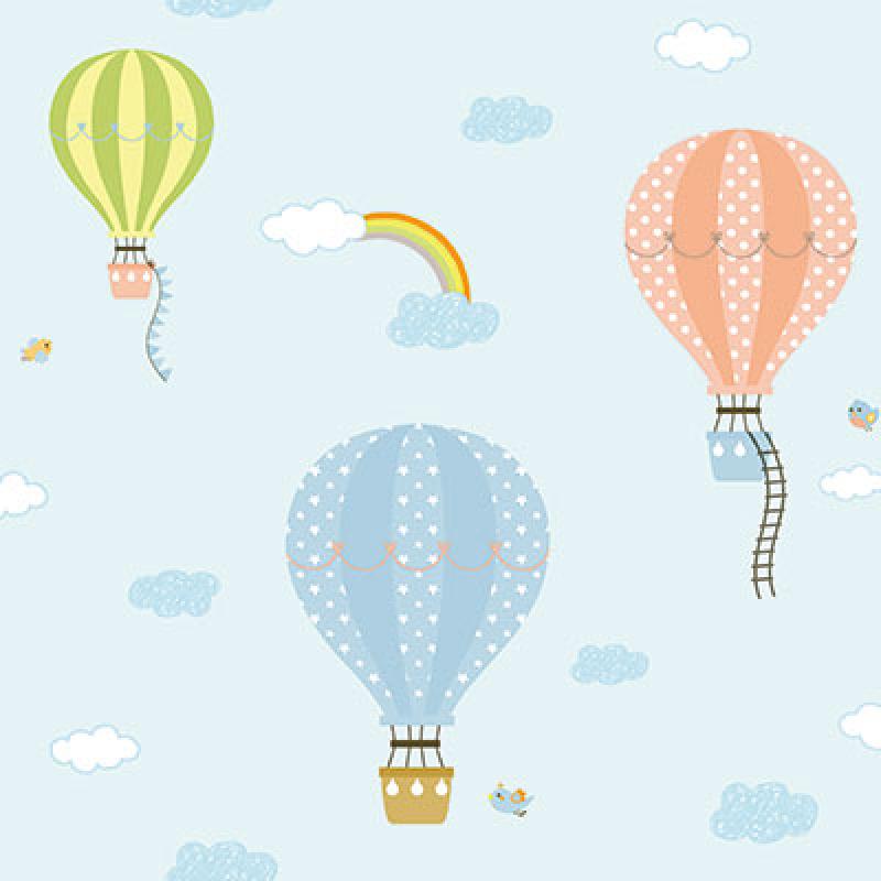 Kids Wallpaper Collection | Flying Balloons