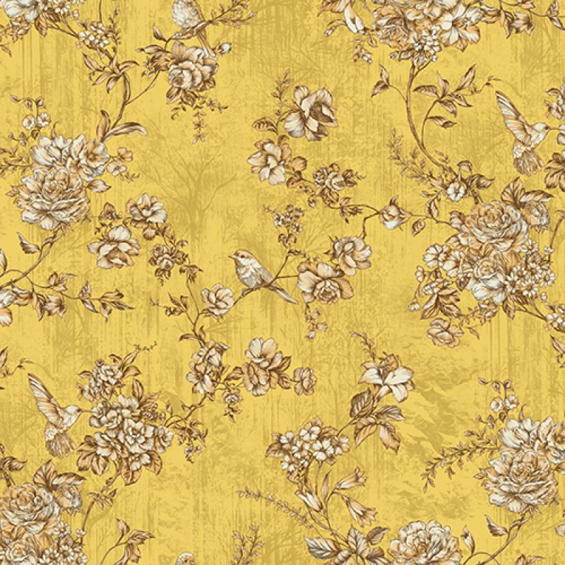 Vintage Wallpaper Collection | Floral Sketch