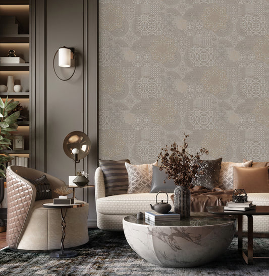 Vintage Wallpaper Collection | Brown 20's