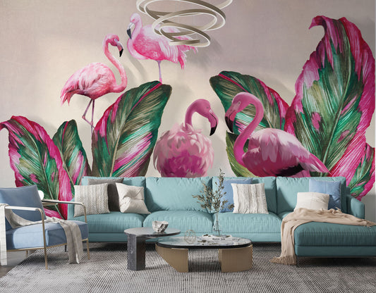 Humid Jungle Wallpaper Collection I Flamin-go