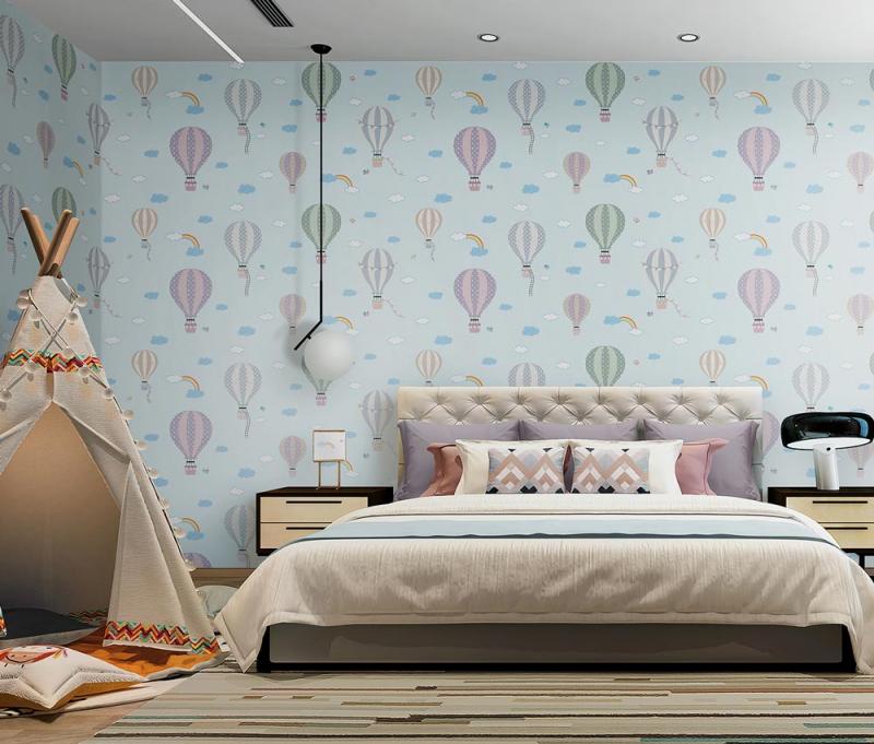 Kids Wallpaper Collection | Flying Balloons