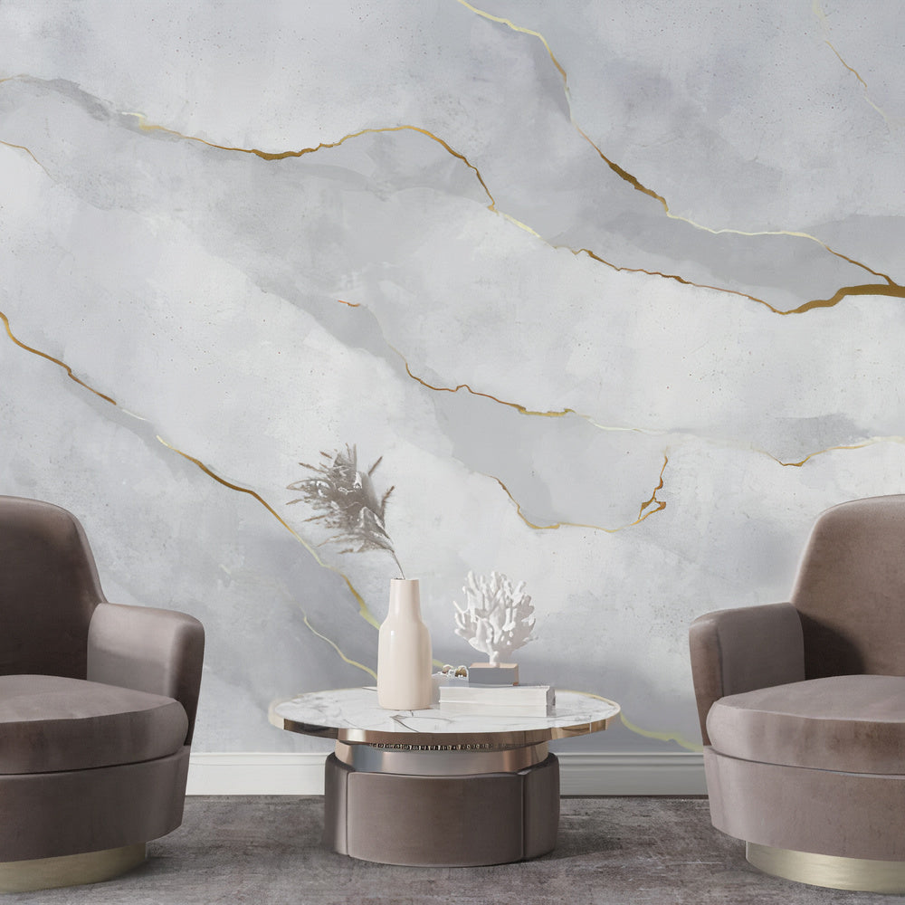 Marbled Stone Wallpaper Collection I Unstained