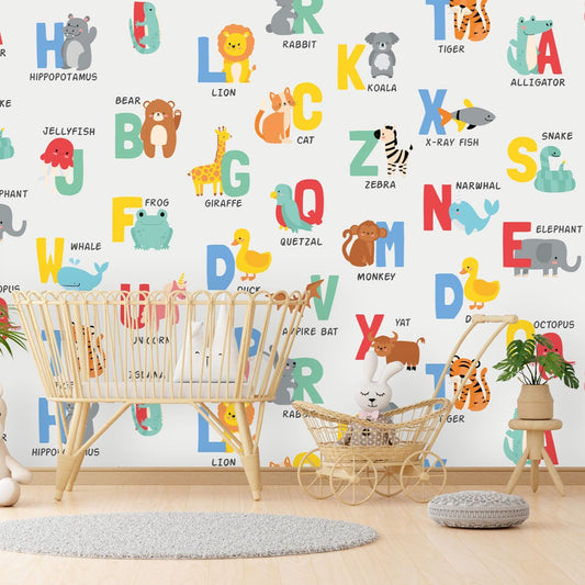 Little One Wallpaper Collection I Learn the Alphabet
