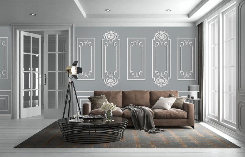 Moulding Wallpaper Collection | Vintage Walls