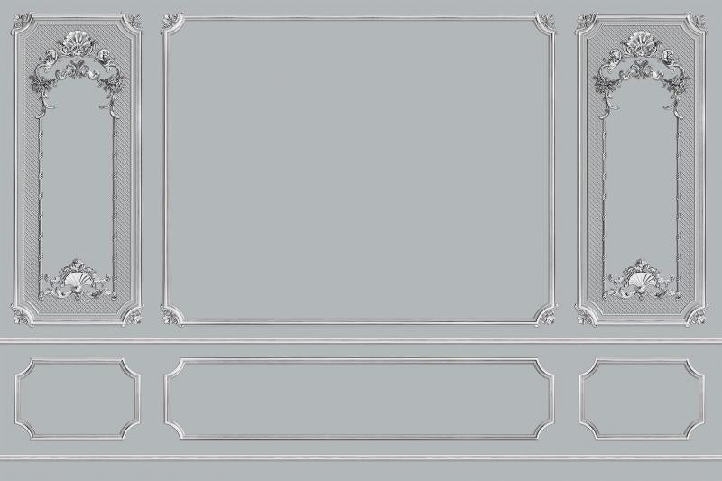 Moulding Wallpaper Collection | Living in 1920