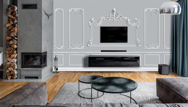 Moulding Wallpaper Collection | Framing Details