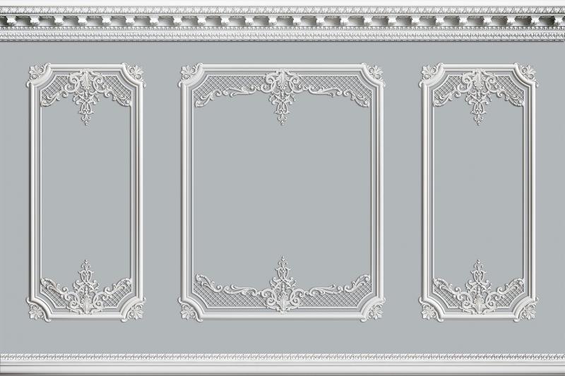 Moulding Wallpaper Collection | Modernized Touch