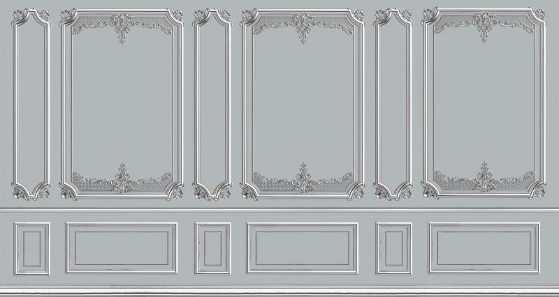 Moulding Wallpaper Collection | Rich Sculpture