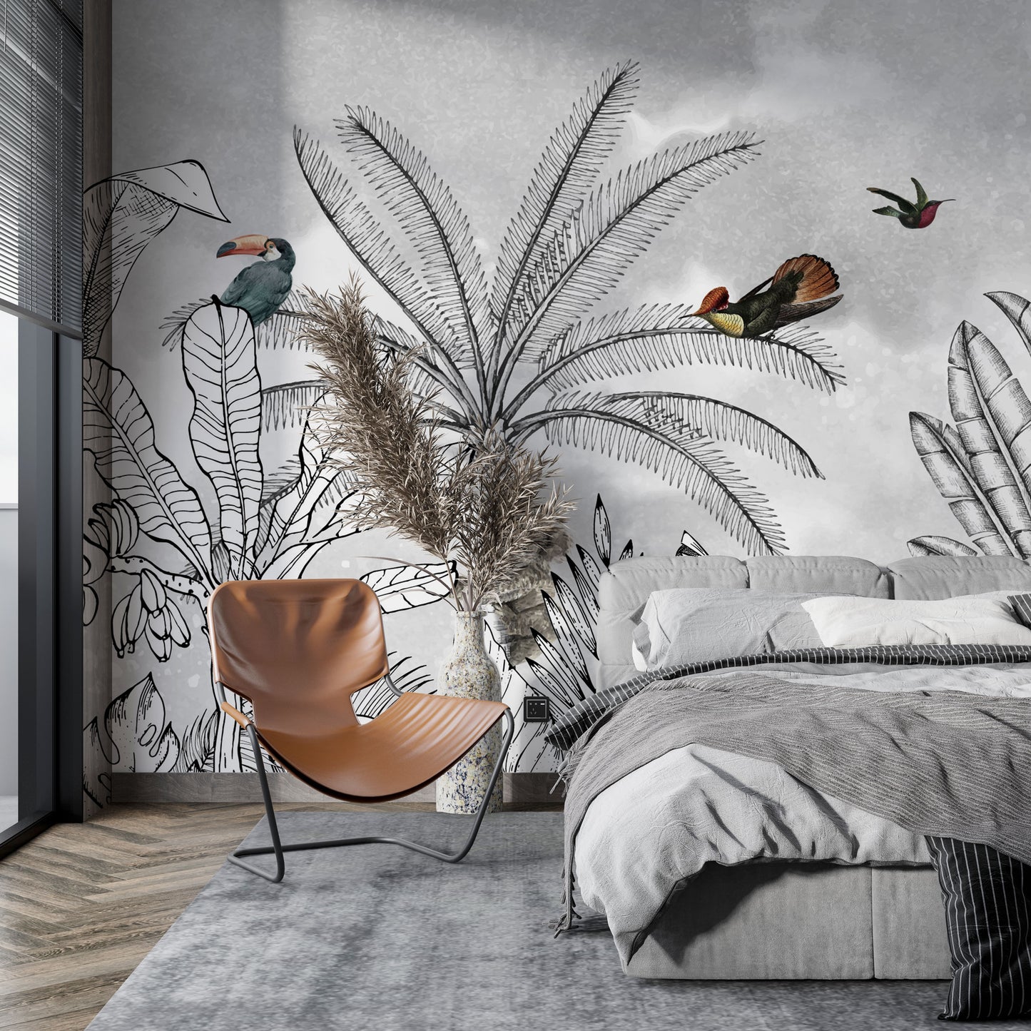 Humid Jungle Wallpaper Collection | Monochrome Life