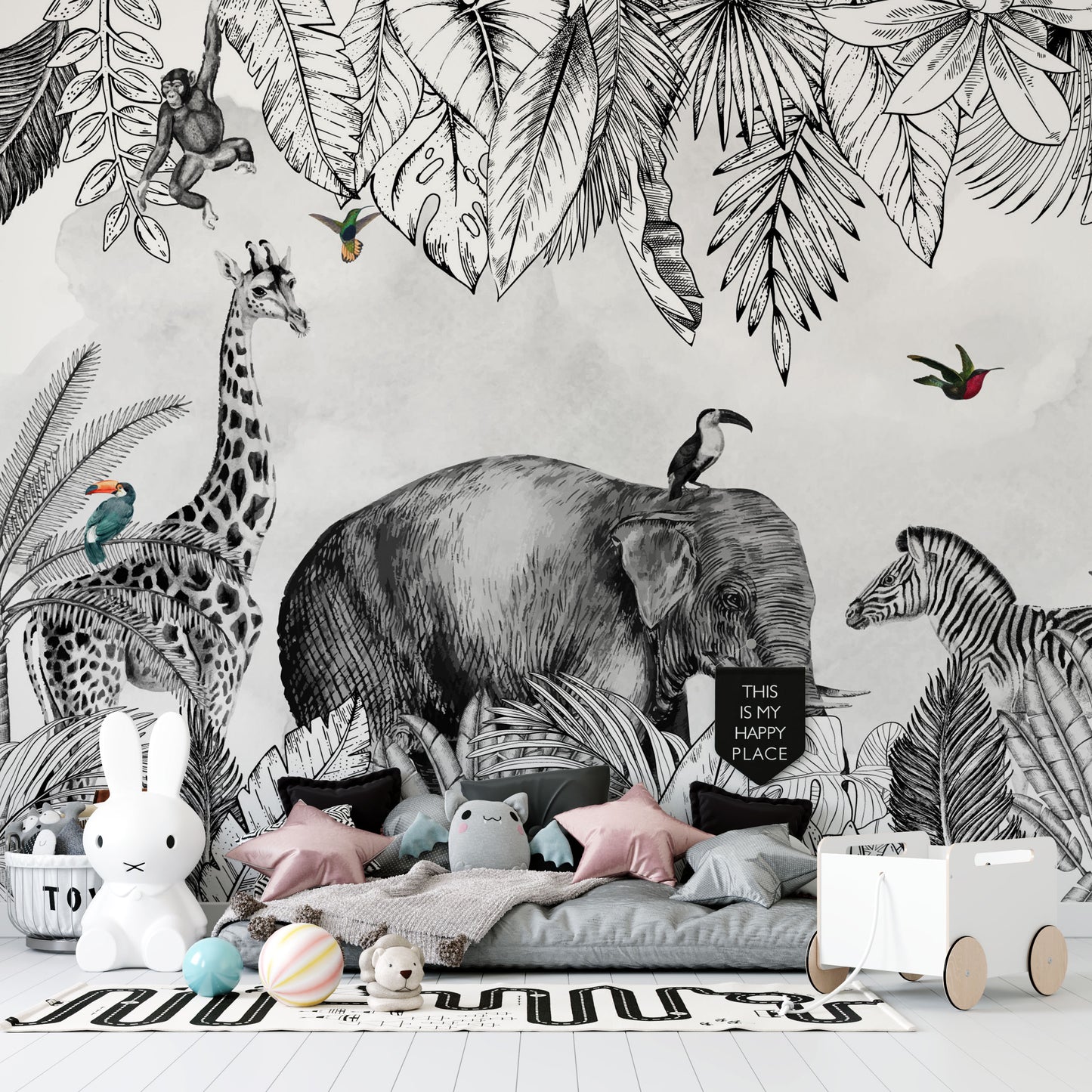 Little One Wallpaper Collection I Through the Zebra's Eyes