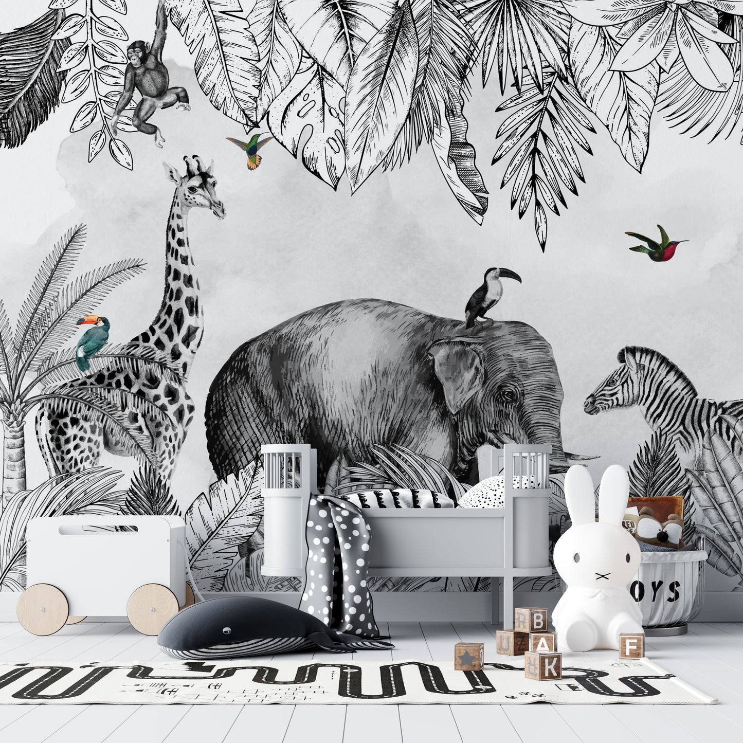 Little One Wallpaper Collection I Through the Zebra's Eyes