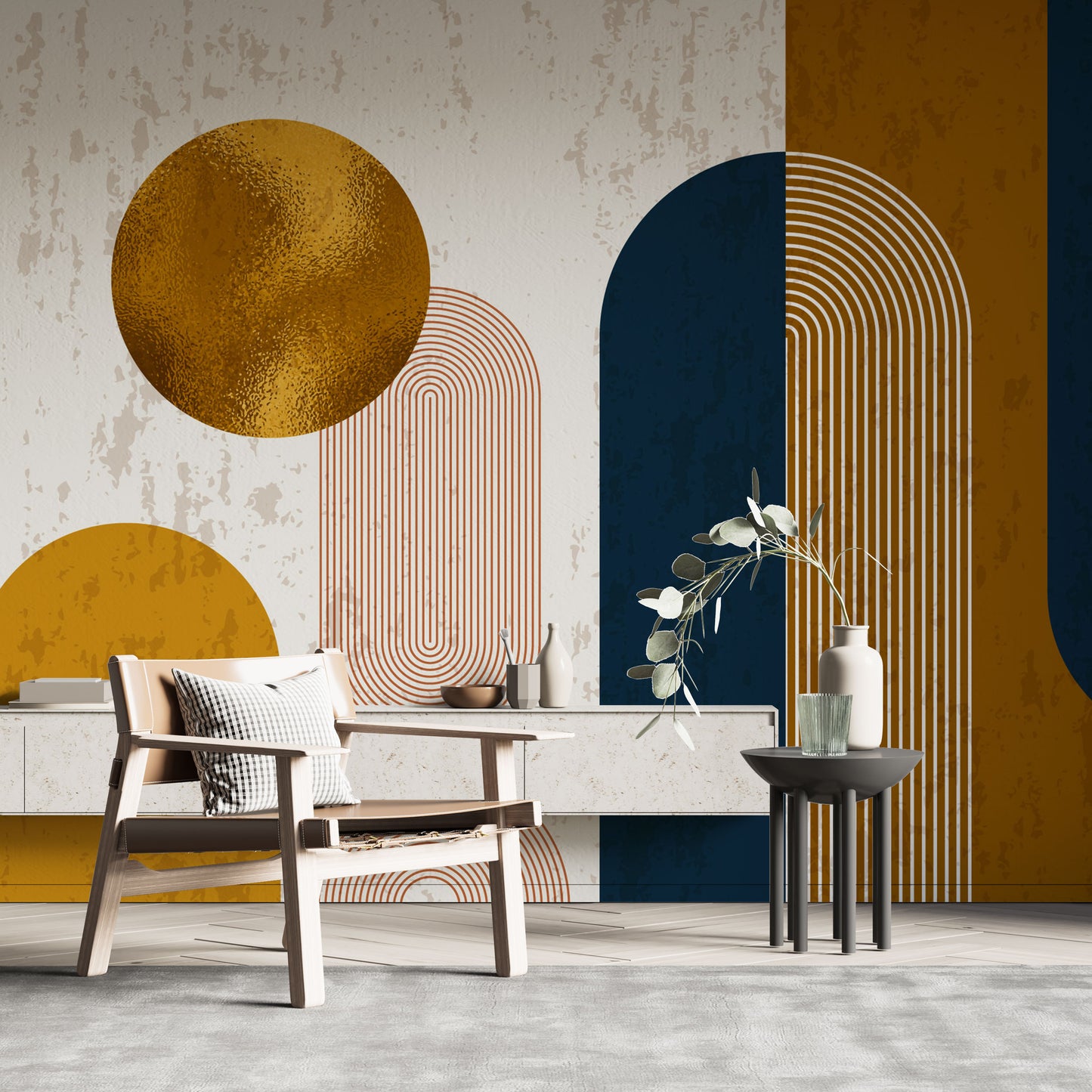Foreign Land Wallpaper Collection I Gold Fever