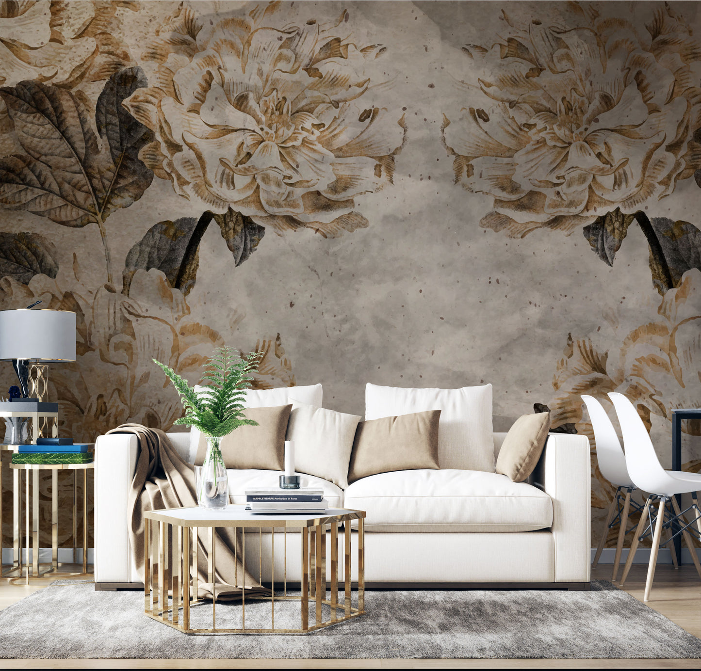 Floral Wallpaper Collection | Amber Heart