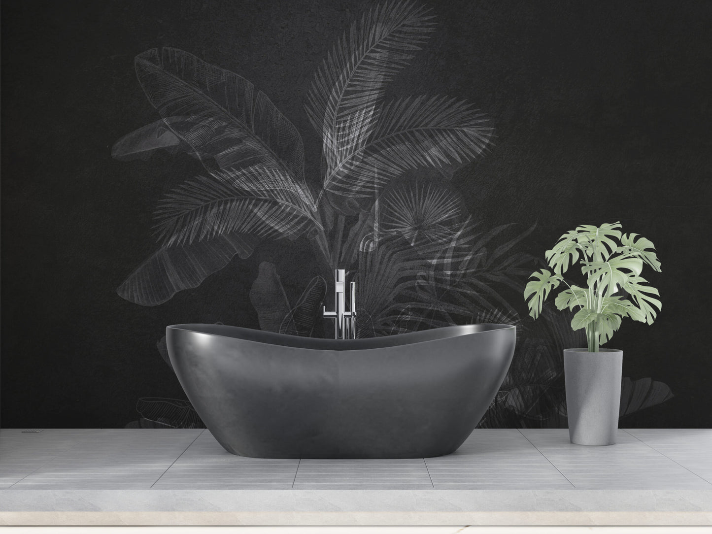 Humid Jungle Wallpaper Collection I Moody Leaf