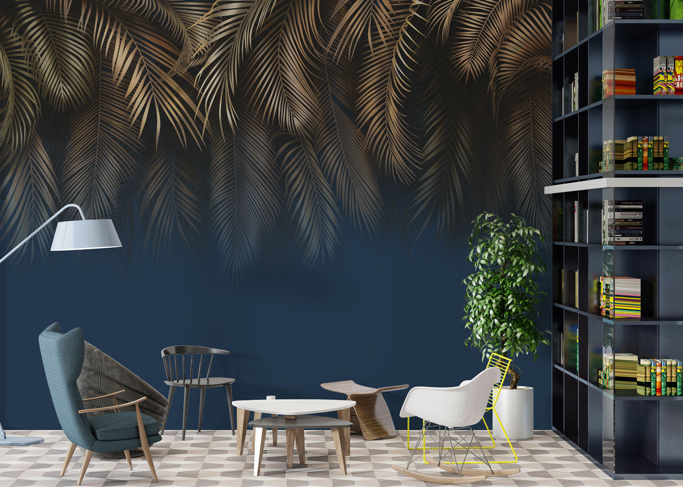 Humid Jungle Wallpaper Collection I Under the Leaves