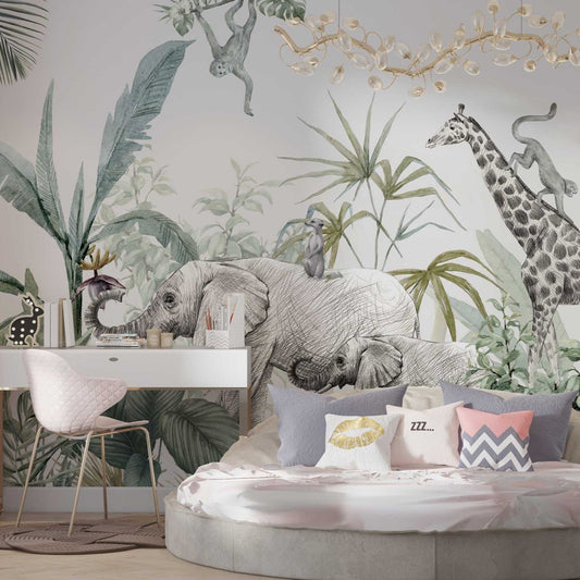 Little One Wallpaper Collection I Exotic Jungle
