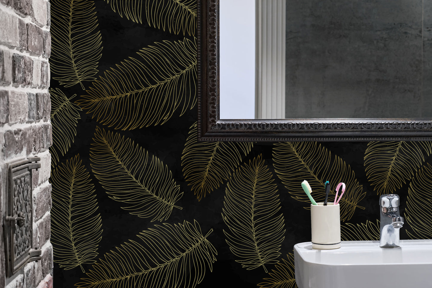 Humid Jungle Wallpaper Collection I Gold Prints