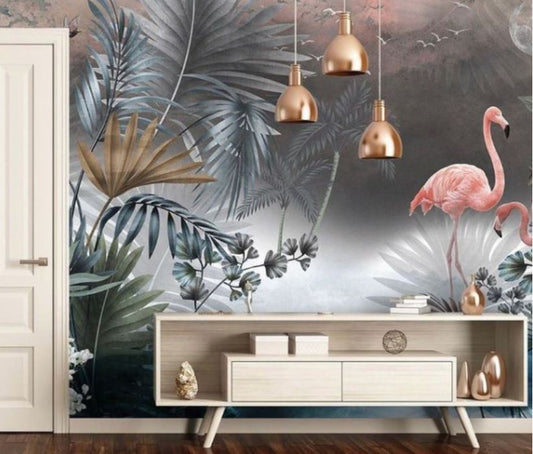 Humid Jungle Wallpaper Collection | It's a Flamingo's World