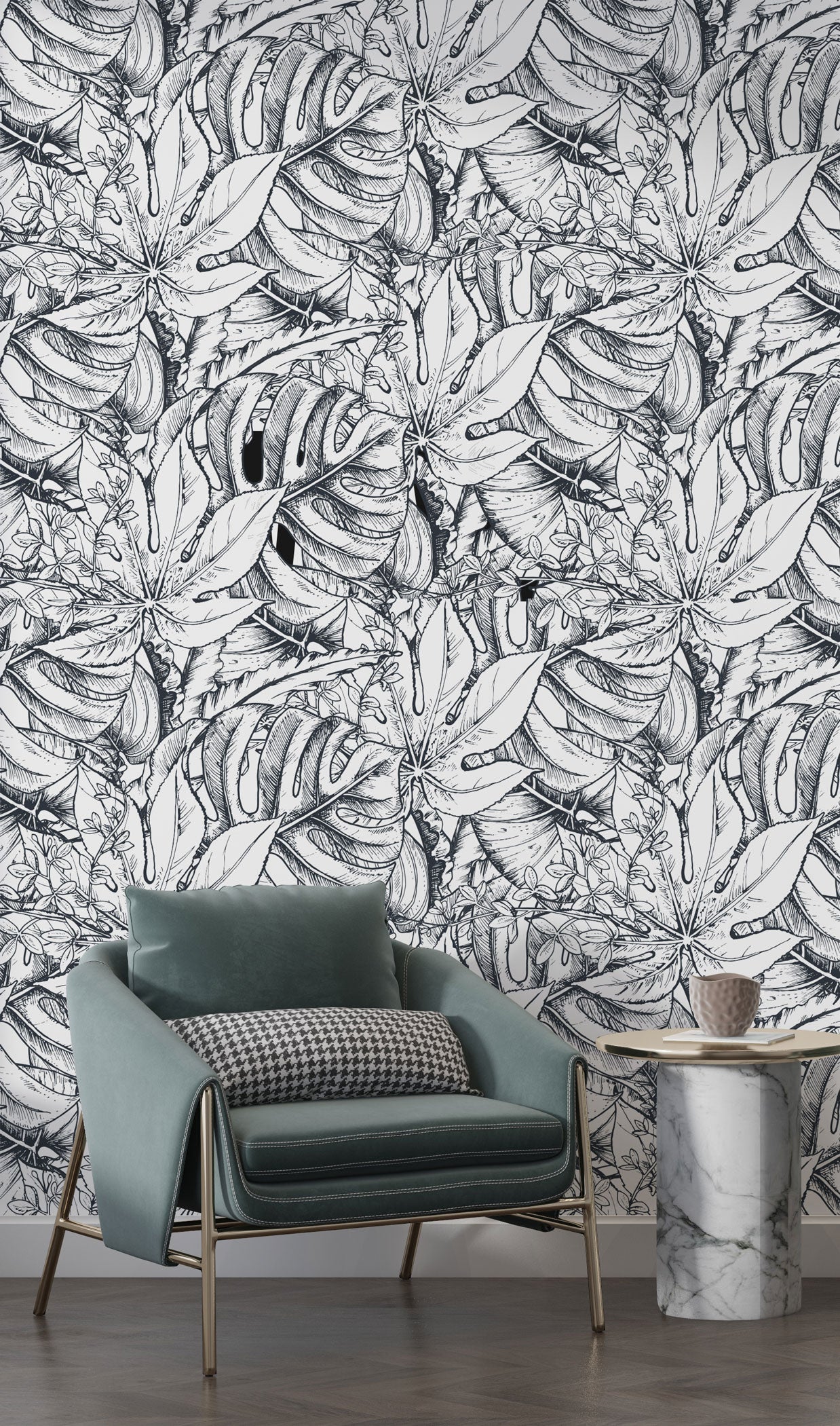 Humid Jungle Wallpaper Collection I Niger et Albus