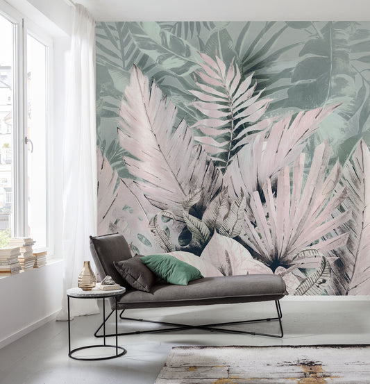 Humid Jungle Wallpaper Collection I Pastel Calm