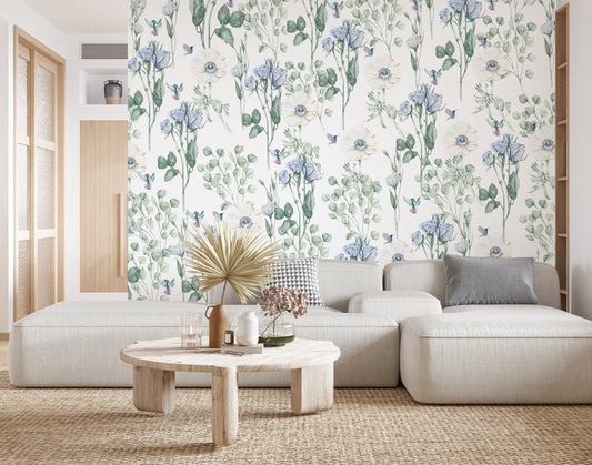 Floral Wallpaper Collection | Simple Blossom