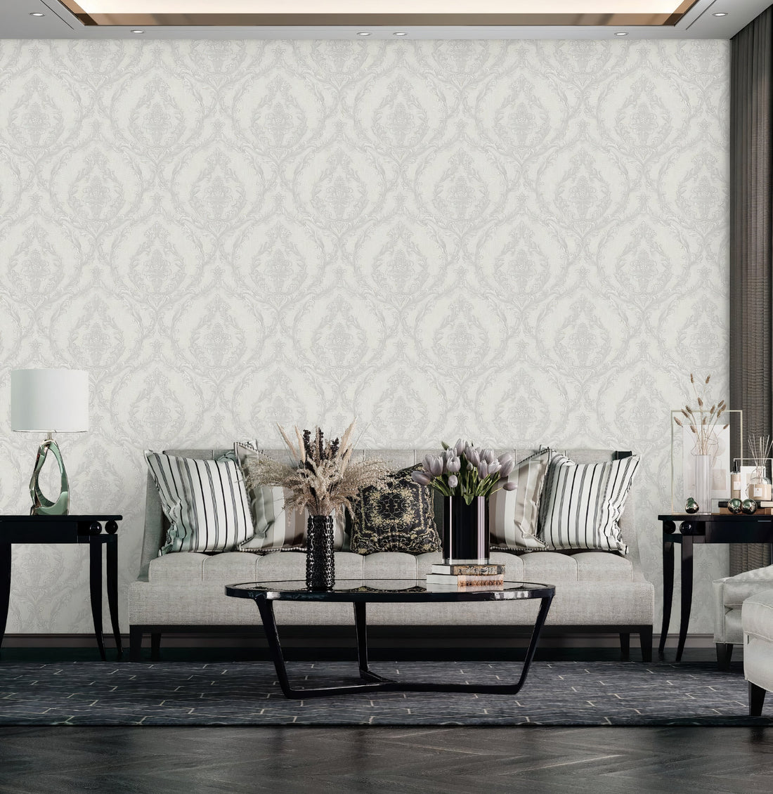 Choosing the right wallpaper for your Dubai living room — Vintage Timeless Collection — La Belle Maison