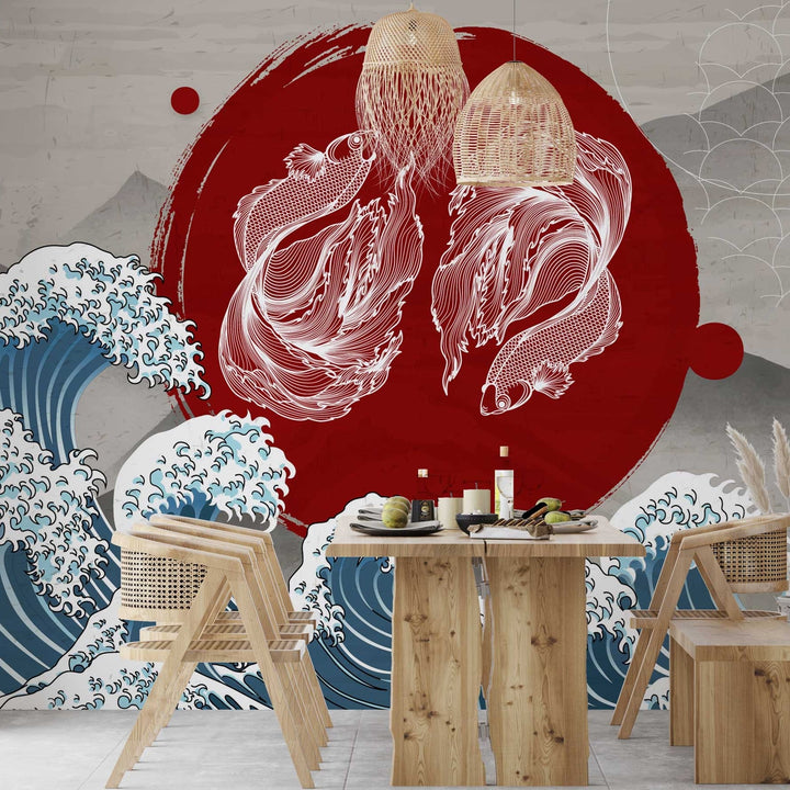 A Splash of Joy: The Impact of Bright Colored Wallpapers on Your Home's Mood