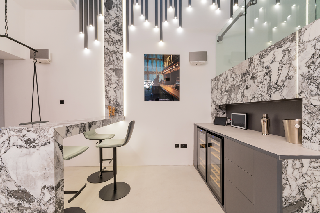 The Grayciousness: Dubai's Premier High-Tech Smart Home | Interior Design by La Belle Maison, Dubai