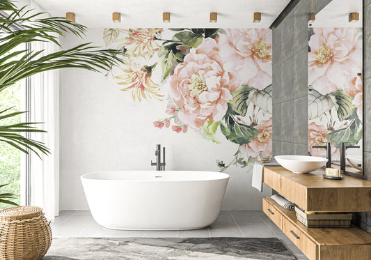 Floral Wallpaper Collection Tala in Green