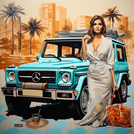 Dubai Chronicles Artwork Collection | Glam Getaway Drive