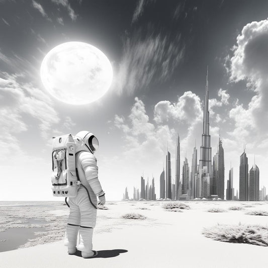 Dubai Chronicles Artwork Collection | Lunar Landing