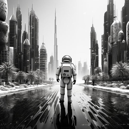 Dubai Chronicles Artwork Collection | Space Stroll