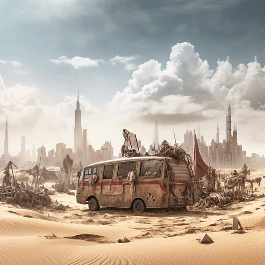 Dubai Chronicles Artwork Collection | Post-Apocalyptic