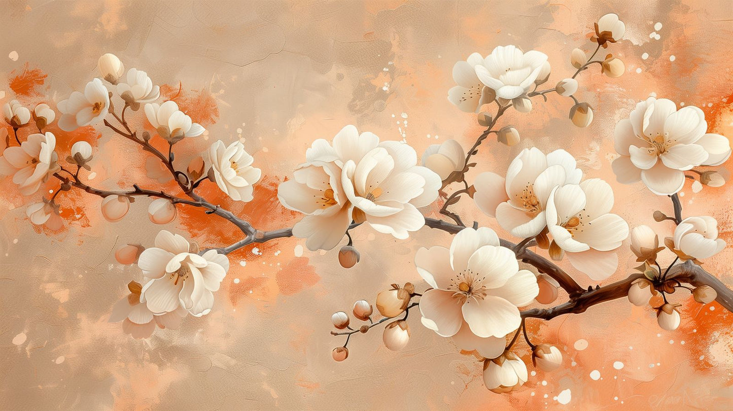 Whispering Bloom | Apricot Blossom Haze