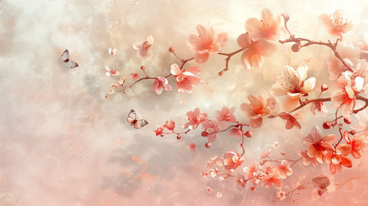 Whispering Bloom | Blush Blossom Reverie