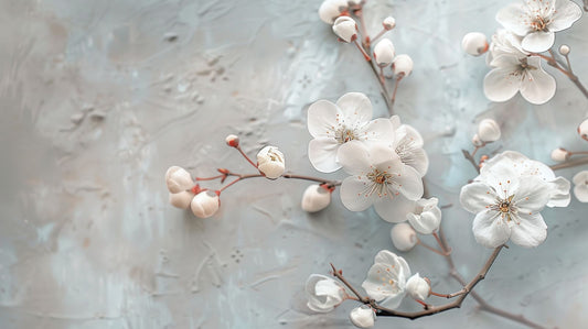 Whispering Bloom | Mist Blue Blossom