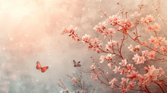 Whispering Bloom | Rose Quartz Blossom