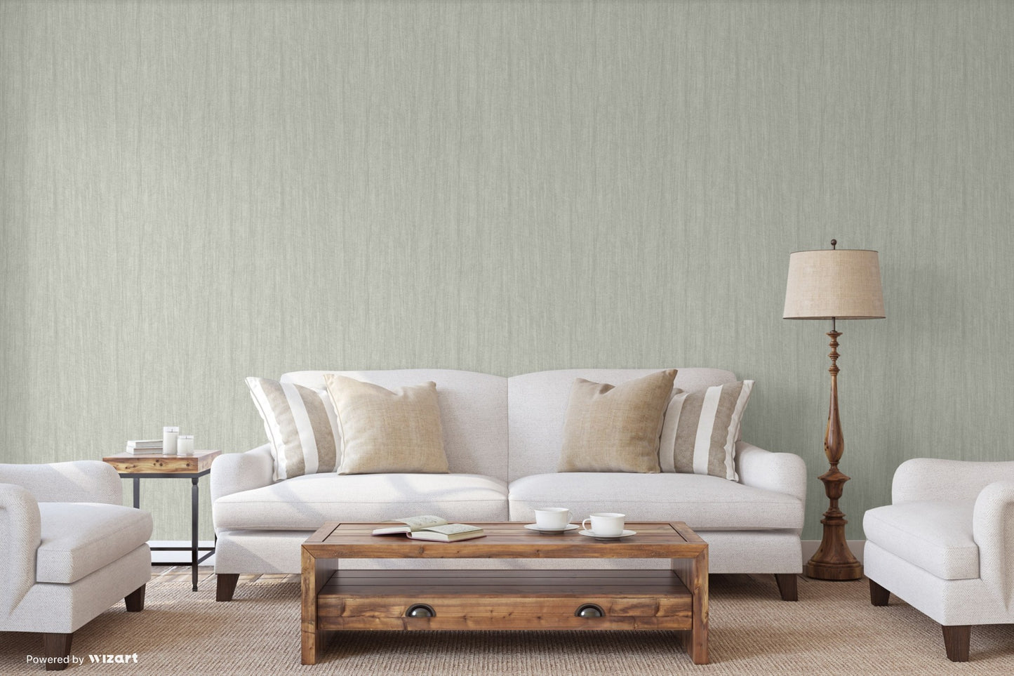 Atelier Alfa Pebble Fine Weave Wallpaper by La Belle Maison