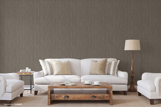 Atelier Alfa Ash Grey Crosshatch Texture Wallpaper by La Belle Maison