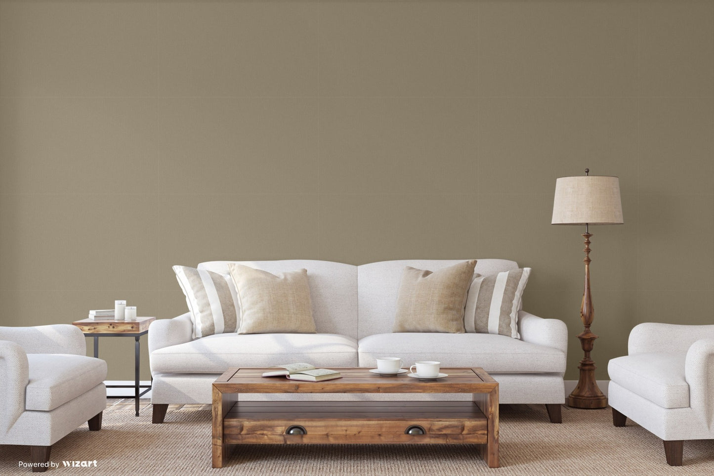 Atelier Alfa Ash Crosshatch Texture Wallpaper II by La Belle Maison