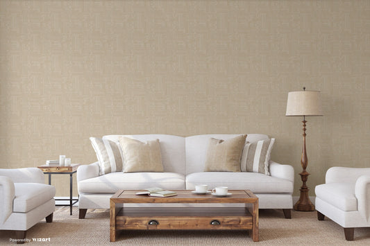 Atelier Alfa Smoke Classic Texture Wallpaper by La Belle Maison