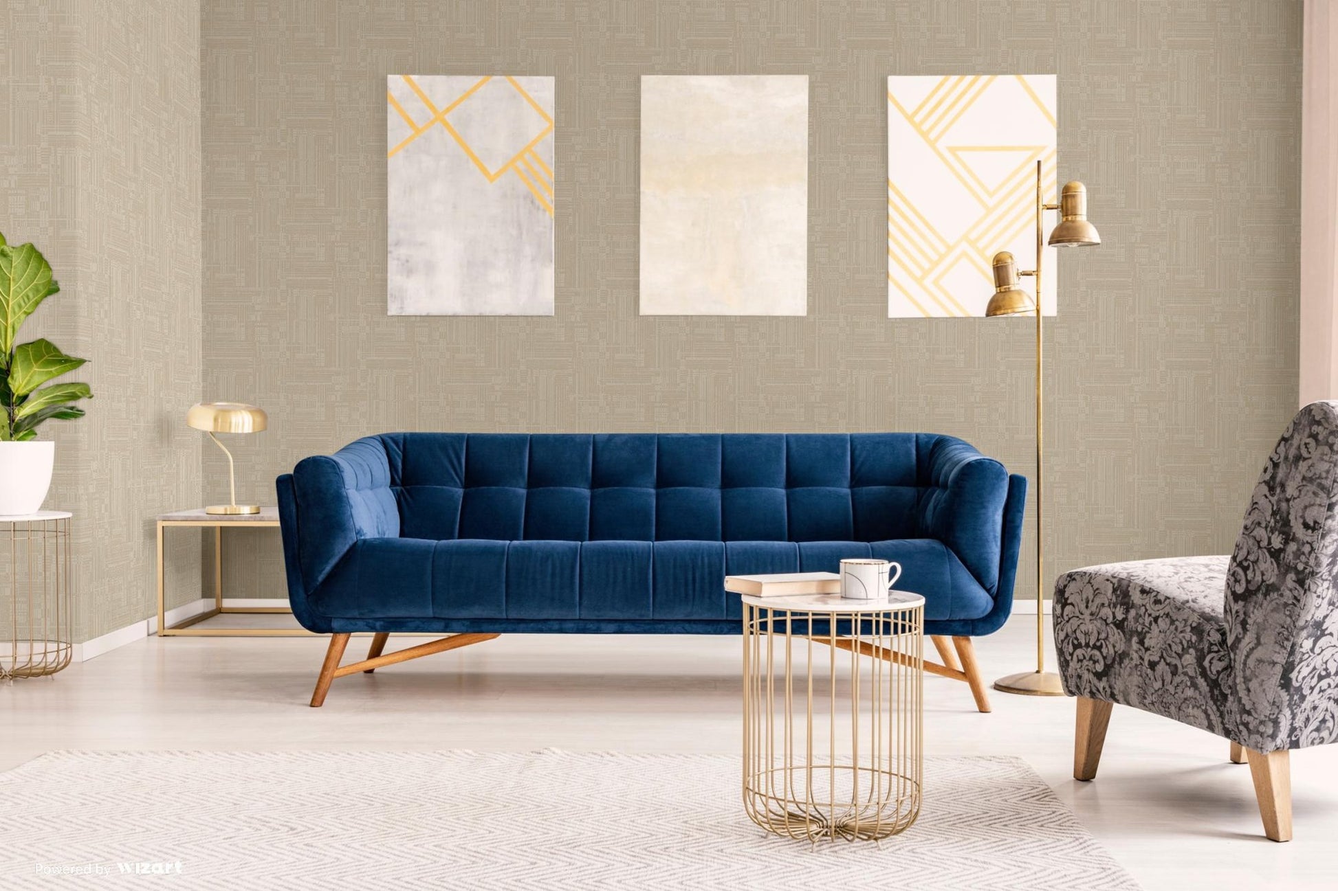Atelier Alfa 3703-3 room wallpaper by La Belle Maison